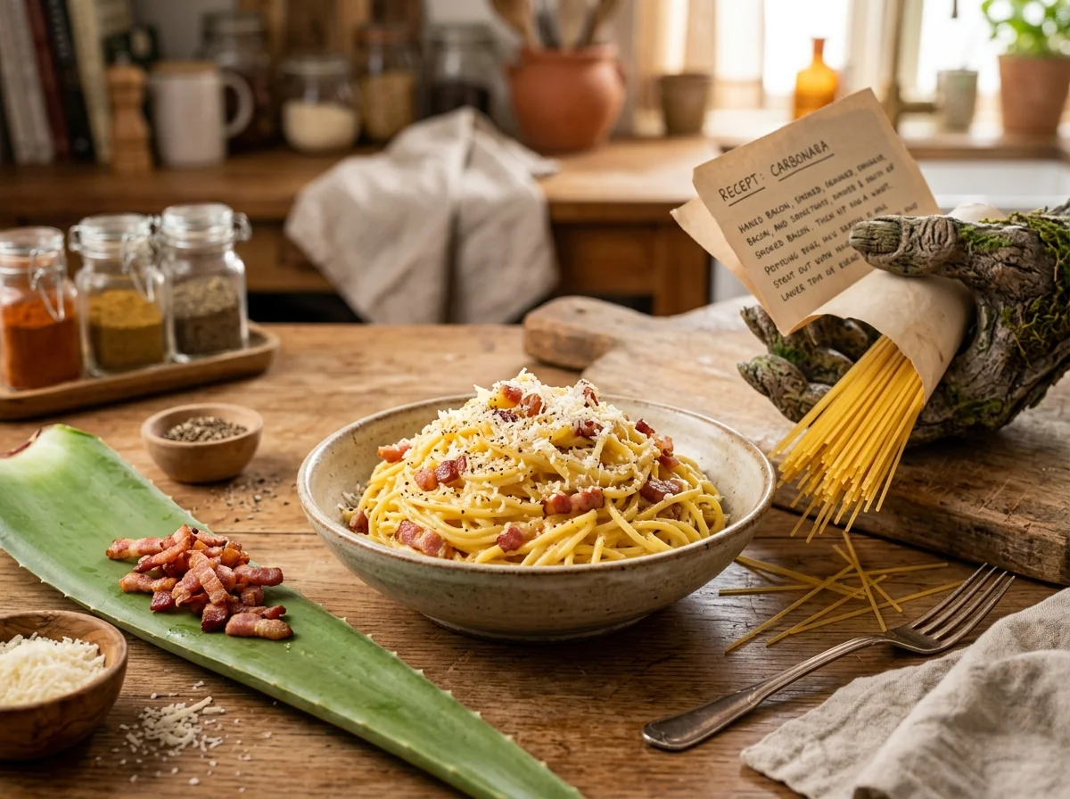 Budget Pasta Carbonara